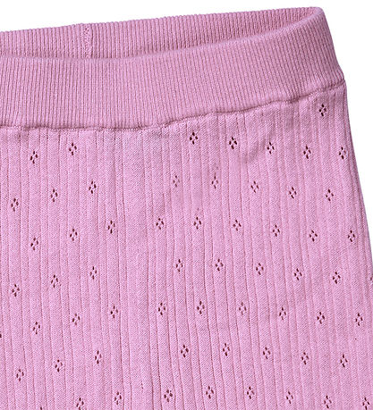 FUB Leggings - Rib - Pointelle - Orchid  FUB Leggings - Rib - Pointelle - Orchid