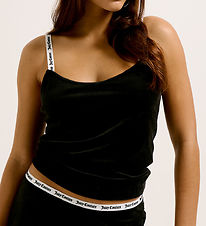 Juicy Couture Top - Fløjl - Elina - Sort Juicy Couture Top - Fløjl - Elina - Sort