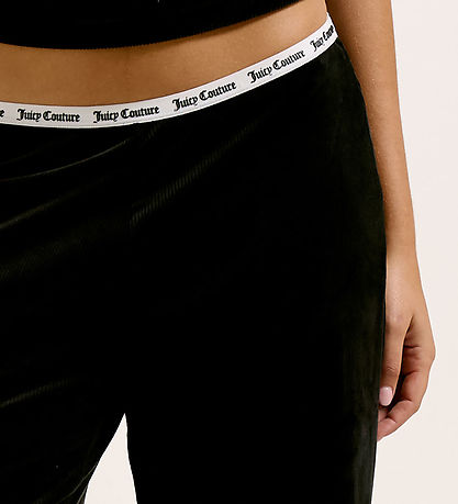 Juicy Couture Fløjlsbukser - Vicky - Sort Juicy Couture Fløjlsbukser - Vicky - Sort