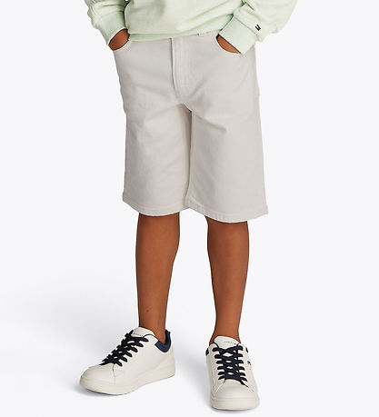 Tommy Hilfiger Shorts - Denim - Modern Straight - Hvid
