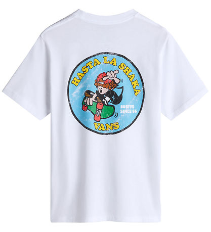 Vans T-shirt - Hasta La Shaka - Hvid