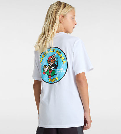 Vans T-shirt - Hasta La Shaka - Hvid