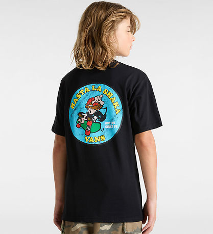 Vans T-shirt - Hasta La Shaka - Sort Vans T-shirt - Hasta La Shaka - Sort