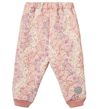 Wheat Termobukser - Alex - Lilac Flower Rainbow