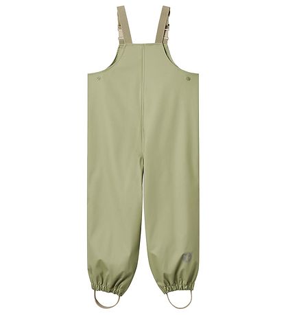 Wheat Regnbukser m. Seler - PU - Charlo - Green Tea Wheat Regnbukser m. Seler - PU - Charlo - Green Tea