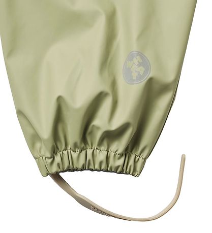 Wheat Regnbukser m. Seler - PU - Charlo - Green Tea Wheat Regnbukser m. Seler - PU - Charlo - Green Tea