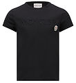 Moncler T-shirt - Sort Moncler T-shirt - Sort