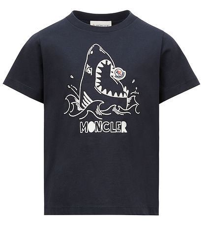 Moncler T-shirt - Navy m. Haj Moncler T-shirt - Navy m. Haj