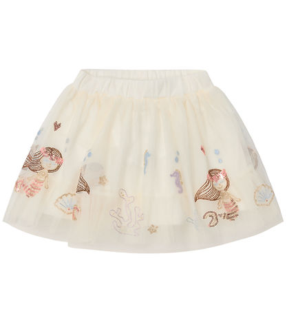 Hust and Claire Nederdel - Ninna - Ivory m. Havfruer Hust and Claire Nederdel - Ninna - Ivory m. Havfruer