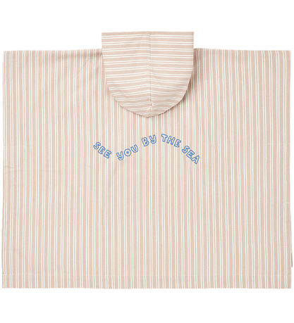 Liewood Badeponcho - Kaiden - Sorbet Rose/Creme De La Creme