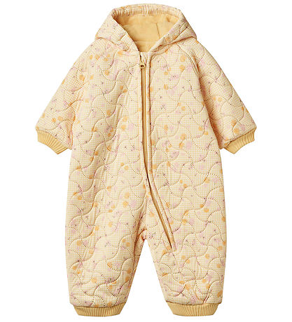 Wheat 보온 수트 포함 플리스 - 커들 - 옐로우 체리