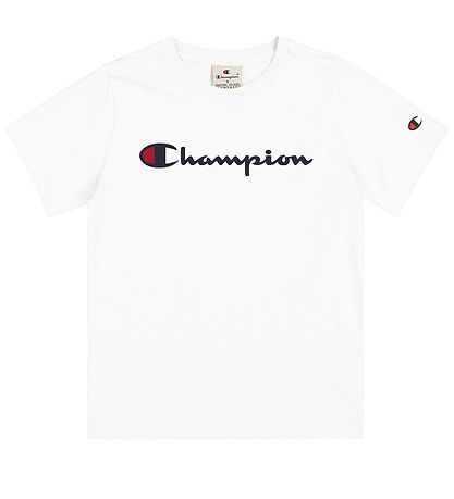 Champion T-shirt - Hvid m. Logo Champion T-shirt - Hvid m. Logo
