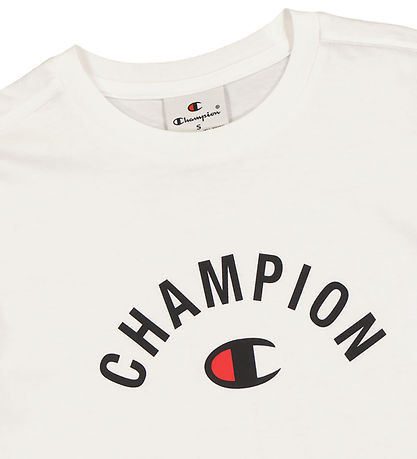 Champion T-shirt - Hvid m. Logo