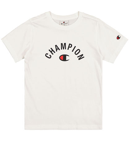 Champion T-shirt - Hvid m. Logo