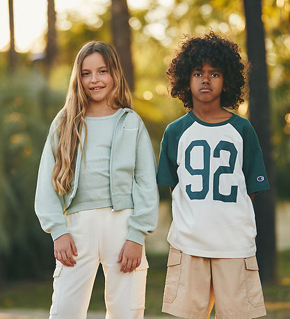 Champion T-shirt - Grøn/Hvid Champion T-shirt - Grøn/Hvid