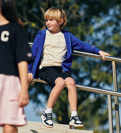 Champion T-shirt - Offwhite m. Logo