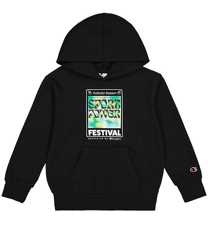 Champion Hættetrøje - Sort