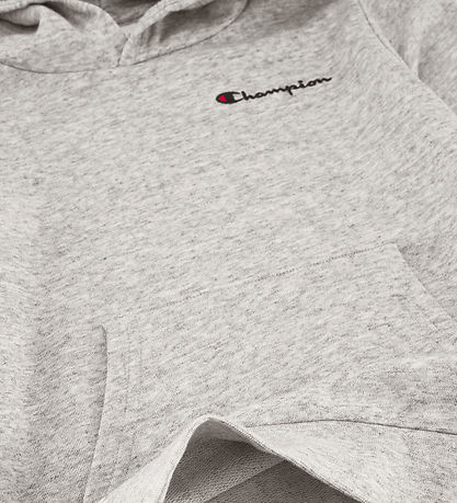 Champion Hættetrøje - Gråmeleret Champion Hættetrøje - Gråmeleret