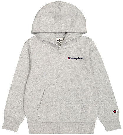 Champion Hættetrøje - Gråmeleret