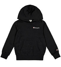Champion Hættetrøje - Sort m. Logo Champion Hættetrøje - Sort m. Logo
