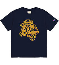Champion T-shirt - Navy m. Print Champion T-shirt - Navy m. Print
