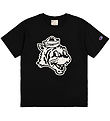 Champion T-shirt - Sort m. Print Champion T-shirt - Sort m. Print