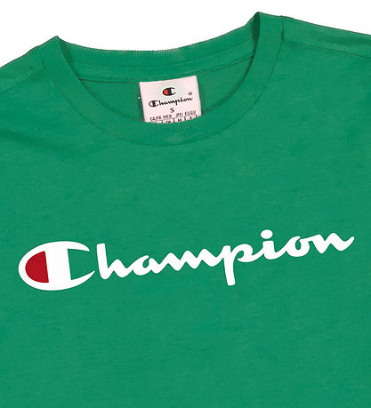 Champion T-shirt - Grøn m. Logo Champion T-shirt - Grøn m. Logo