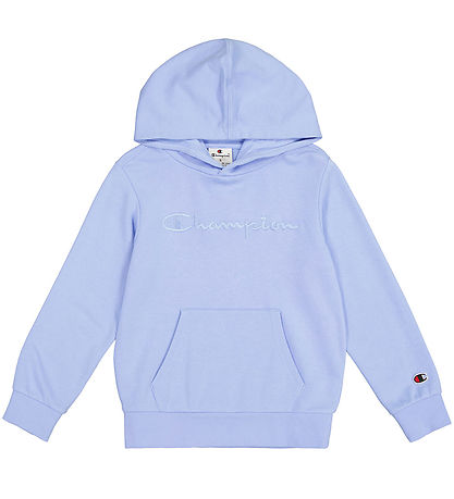 Champion Hættetrøje - Blå m. Logo Champion Hættetrøje - Blå m. Logo
