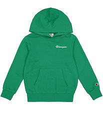 Champion Hættetrøje - Grøn m. Logo Champion Hættetrøje - Grøn m. Logo
