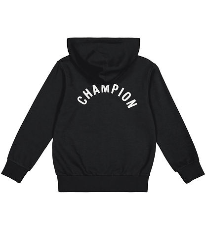 Champion Cardigan - Full Zip - Black w. Logo