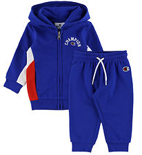 Champion Sweatsæt - Full Zip - Blå Champion Sweatsæt - Full Zip - Blå