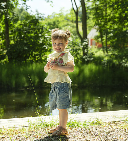 Hust and Claire Shorts - Denim - Helena - Washed Denim Hust and Claire Shorts - Denim - Helena - Washed Denim