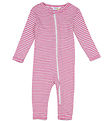 Joha Heldragt - Rib - Uld/Silke - Off White/Pink Joha Heldragt - Rib - Uld/Silke - Off White/Pink