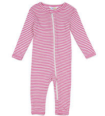 Joha Heldragt - Rib - Uld/Silke - Off White/Pink Joha Heldragt - Rib - Uld/Silke - Off White/Pink