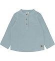 Hust and Claire Skjorte - Musselin - Rasser - Baby Blue Hust and Claire Skjorte - Musselin - Rasser - Baby Blue