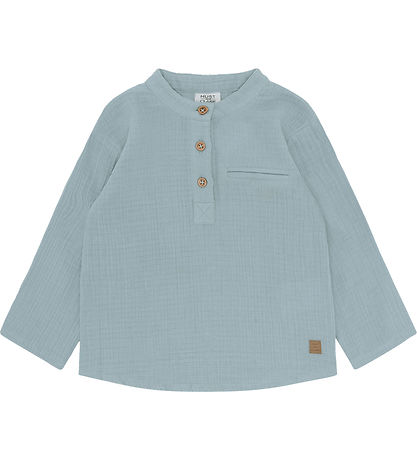 Hust and Claire Skjorte - Musselin - Rasser - Baby Blue