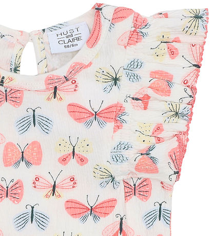 Hust and Claire Body u/æ - Bri - Ivory m. Sommerfugle Hust and Claire Body u/æ - Bri - Ivory m. Sommerfugle