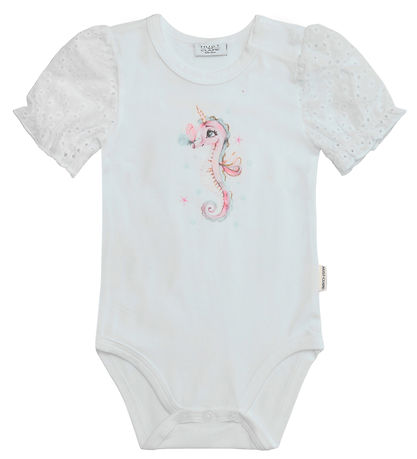 Hust and Claire Body k/æ - Britt - White m. Broderi Anglasie Hust and Claire Body k/æ - Britt - White m. Broderi Anglasie