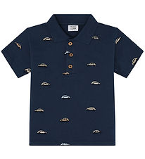 Hust and Claire Polo - Piqué - Adrian - Blue Moon m. Biler Hust and Claire Polo - Piqué - Adrian - Blue Moon m. Biler