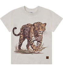 Hust and Claire T-shirt - Anton - Ivory m. Leopard Hust and Claire T-shirt - Anton - Ivory m. Leopard