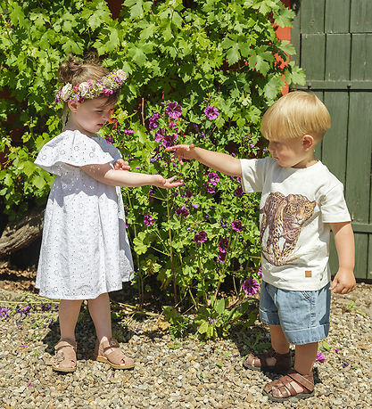 Hust and Claire T-shirt - Anton - Ivory m. Leopard Hust and Claire T-shirt - Anton - Ivory m. Leopard