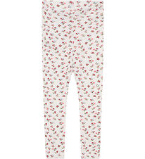 Hust and Claire Leggings - Laerke - Ivory m. Blomster Hust and Claire Leggings - Laerke - Ivory m. Blomster