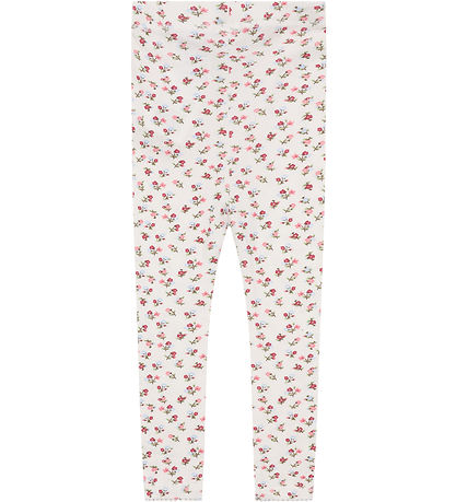 Hust and Claire Leggings - Laerke - Ivory m. Blomster Hust and Claire Leggings - Laerke - Ivory m. Blomster