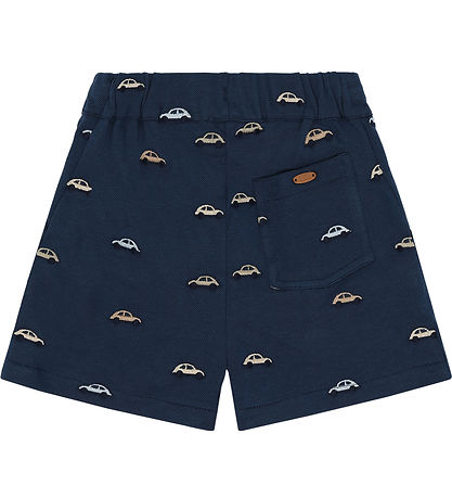 Hust and Claire Shorts - Piqué - Haggi - Blue Moon m. Biler Hust and Claire Shorts - Piqué - Haggi - Blue Moon m. Biler