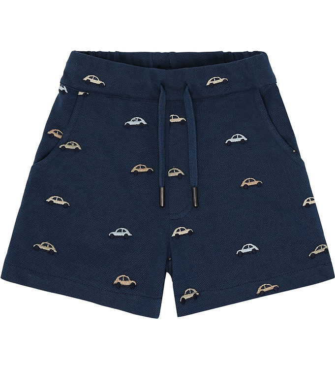 Hust and Claire Shorts - Piqué - Haggi - Blue Moon m. Biler