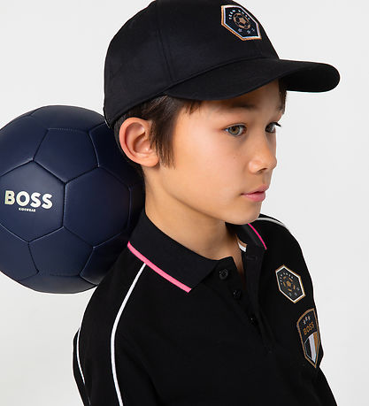 BOSS Polo - Team Boss - Sort m. Rosa BOSS Polo - Team Boss - Sort m. Rosa