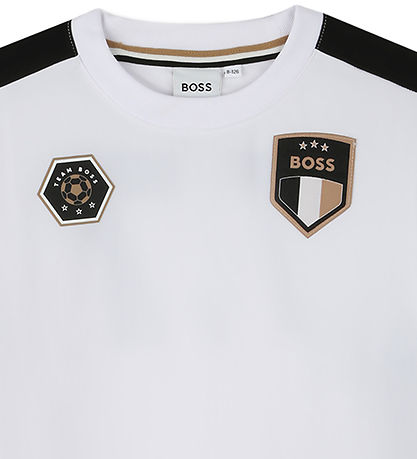 BOSS T-shirt - Team Boss - Hvid m. Print