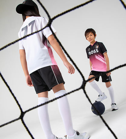 BOSS T-shirt - Team Boss - Hvid m. Print