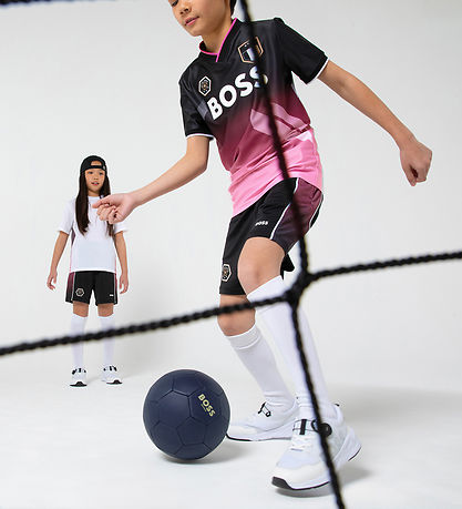 BOSS Shorts - Team Boss - Sort m. Rosa