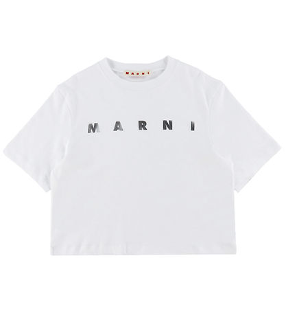 Marni T-shirt - Cropped - Hvid